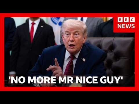 Trump threatens Iran's infrastructure as US team heads to Pakistan for talks | BBC News