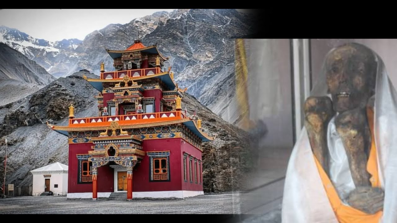 Gue Monastery Spiti Valley | 500 साल पुरानी मम्मी का रहस्यमयी मठ 😳 @ravishekharr 