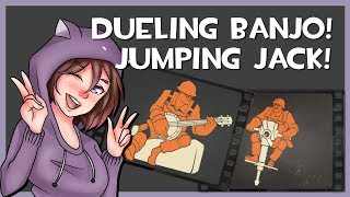 TF2 - The Dueling Banjo and The Jumping Jack (Engineer Taunts)