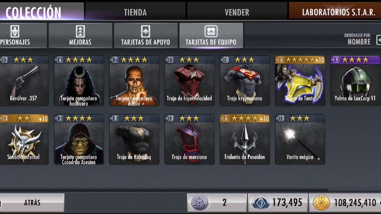 Injustice, lexcorp conjunto fundiendo tarjeta de equipo YouTube