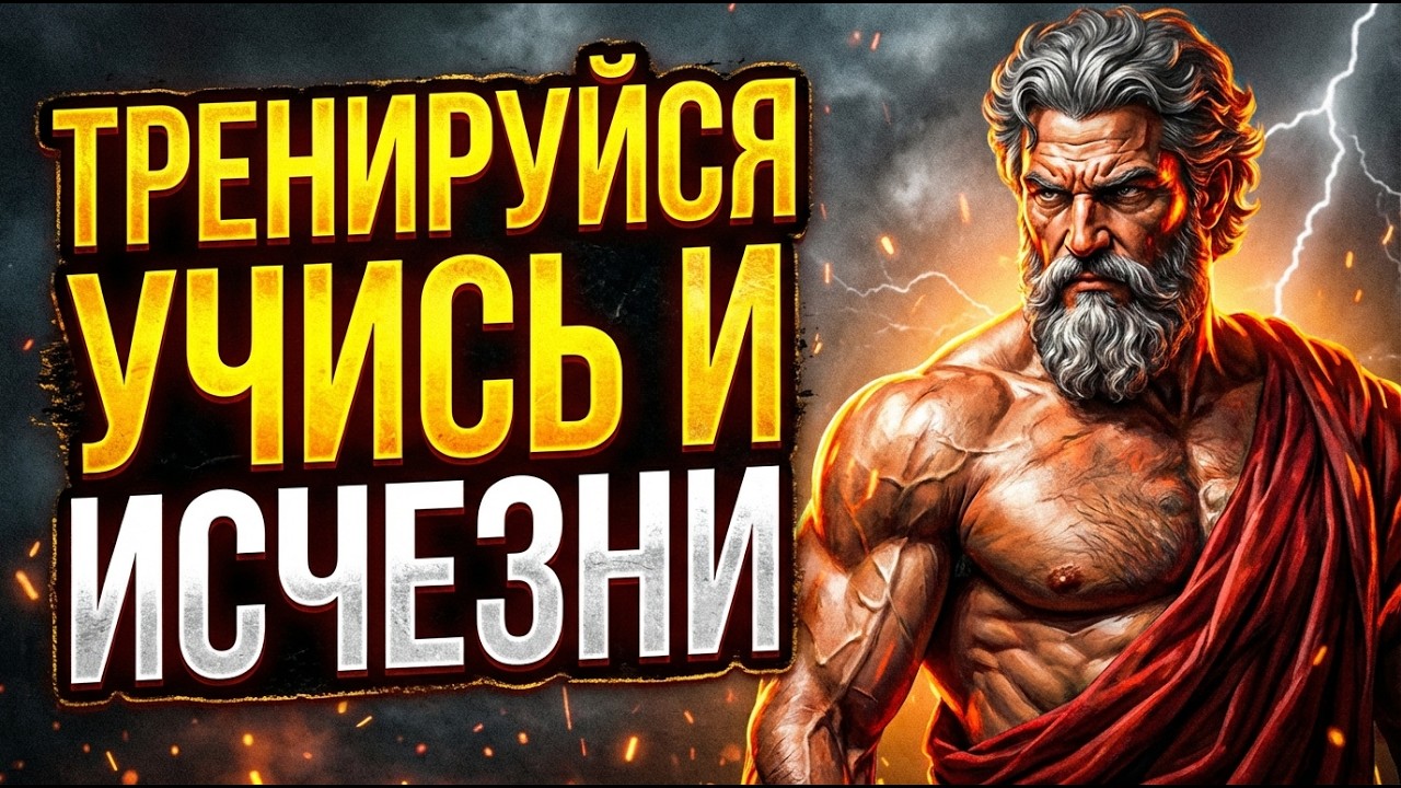 РАСТЁМ В МОЛЧАНИИ: ТРЕНИРУЙСЯ, УЧИСЬ И ИСЧЕЗАЙ | СТОИЗМ