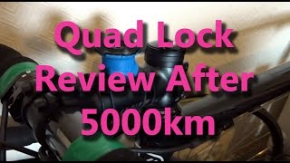 Quad Lock Bike Kit Review After 5000km - Phone Mount