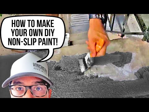 How To Make Your Own DIY No Slip Paint / Anti Slip Paint / Non-Slip Paint