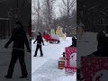 NEW YEAR&#39;S MOOD 💥 😃 Skating rink in the park ,,Fili’ ❄️ ⛸️