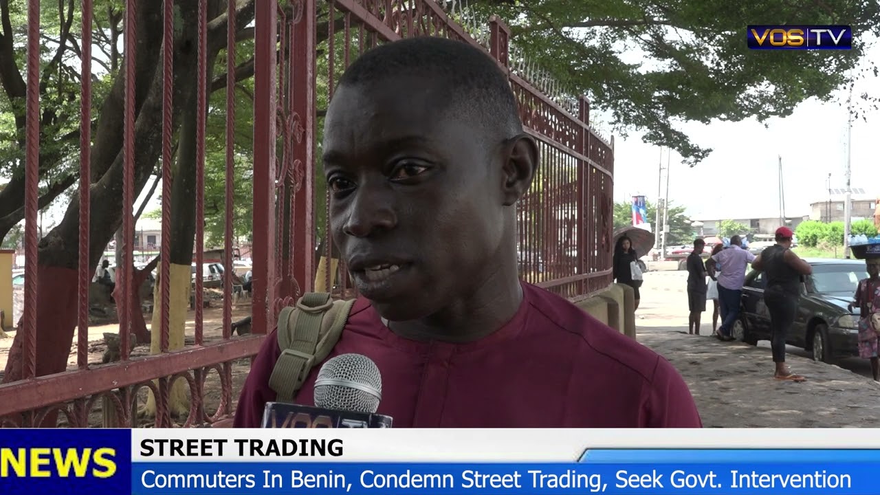 Benin Commuters Decry Street Trading, Urge Government to Take Action