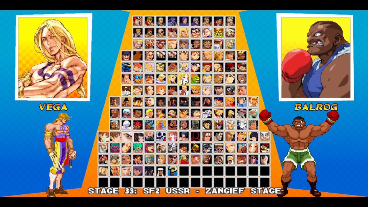 Street Fighter Xtreme - Vega[SFA] vs Balrog[SFA]