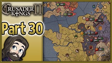 Crusader Kings II Asturias Gameplay - Part 30 - Let