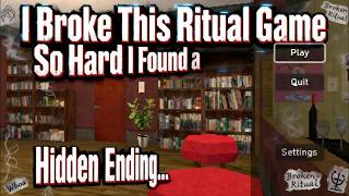 I Broke This Ritual Game So Hard I Found a Hidden Ending... 💀#horrorgaming #indiegames #ritualgame