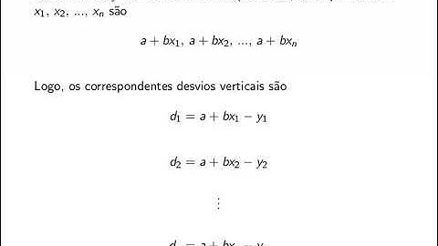 Ajuste de Curvas - Método dos Mínimos Quadrados