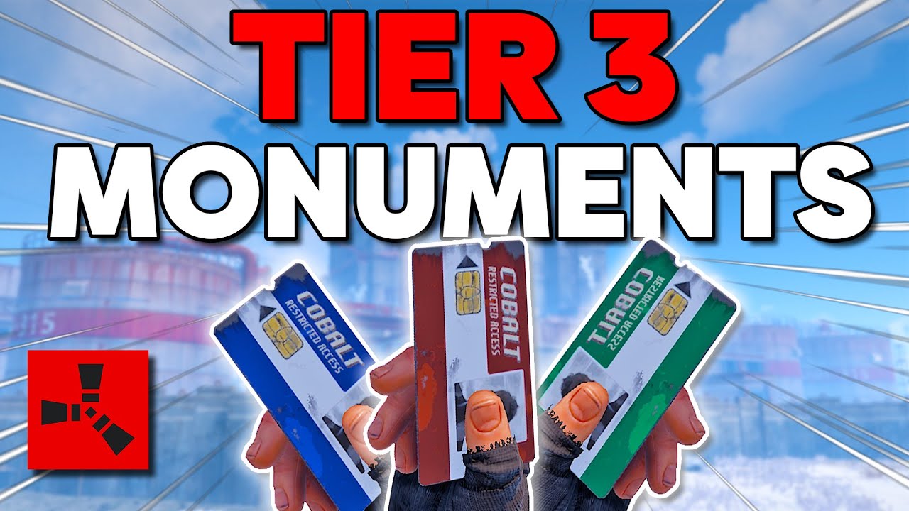 ПОЛНОЕ руководство по памятникам уровня 3 в RUST (стартовая площадка, гигантский экскаватор, воен...