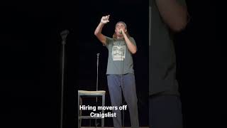 Craigslist ad surprise. Things aren’t always what they seem #craigslist #comedy #movers #mauistandup