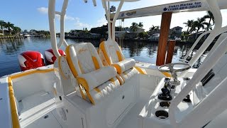 Liquid Sunset 36' Yellowfin Yacht w/ Seven Marine 557 deck walk around