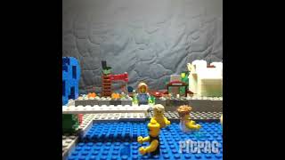 Lego Diamond robbery fail #lego #stopmotion #kidsvideo  #fail #legocity