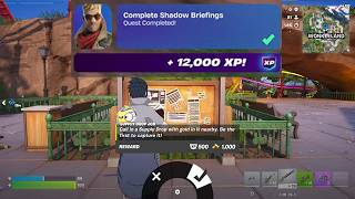 How To Easily Complete Shadow Briefings In Fortnite Locations Quest