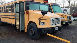 2002 Blue Bird Fs-65 - 25 Degree Cold Start Cat 3126