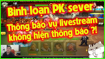 KOF98UMOL- Bình loạn PK và thông báo 19h30 ko livestream thì tôi là thằng db rr ?