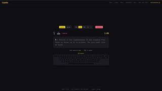 Exclusive I Built a Typing Test Using Real Books (Not Random Words) | DEMO Information