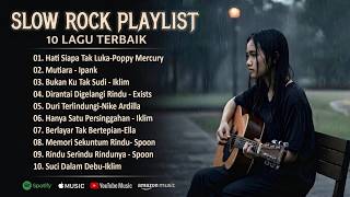 Hati Siapa Tak Luka - Poppy Mercury  !!  EPIC SLOW ROCK | Irama Sunyi Malam!!