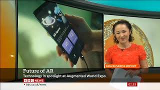 Quantum3D - BBC News Interview at AWE USA 2023
