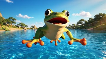 Si Kodok Lompat Teot Teot | Official Lagu Bermain Anak-Anak By Meoentraint