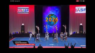 TSC Allstars Black Diamonds Worlds Semi-finals Lvl 6 senior small limited coed