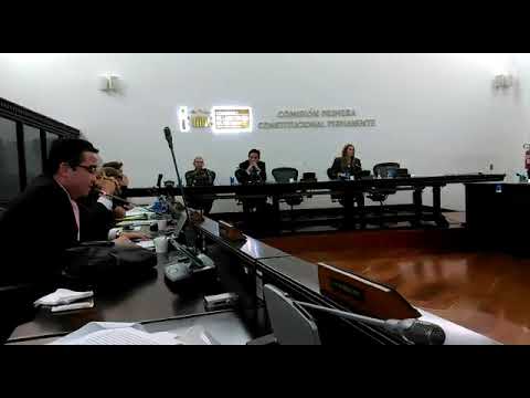 Intervención en el Senado de la República