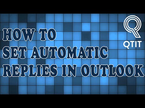Come impostare risposte automatiche In Outlook