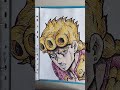 Giorno JoJo draw