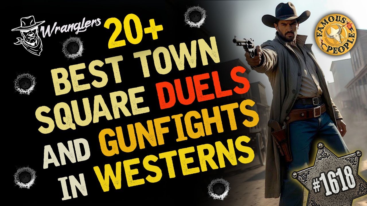 Более 20 лучших дуэлей и перестрелок на городских площадях в вестернах.