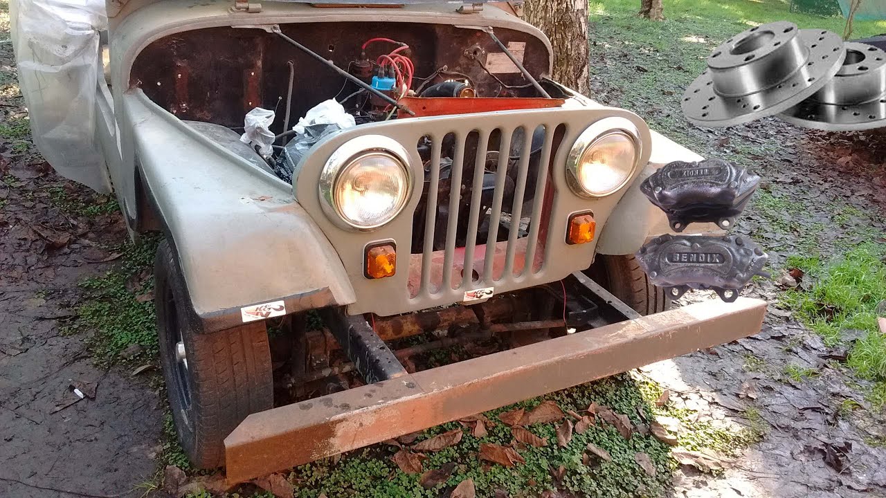 Como colocar freno a disco en Jeep Ika