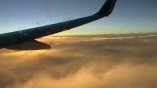 Sunset B737 Cloud Surfing