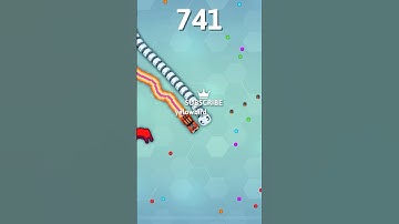 Snake.io INSANE Leaderboard Speed run👑 #shorts