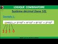 Logique combinatoire systme dcimal base 10 partie1