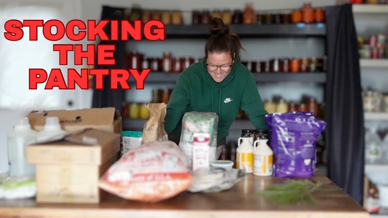 How we stock up for the winter | Shopping haul & Canning