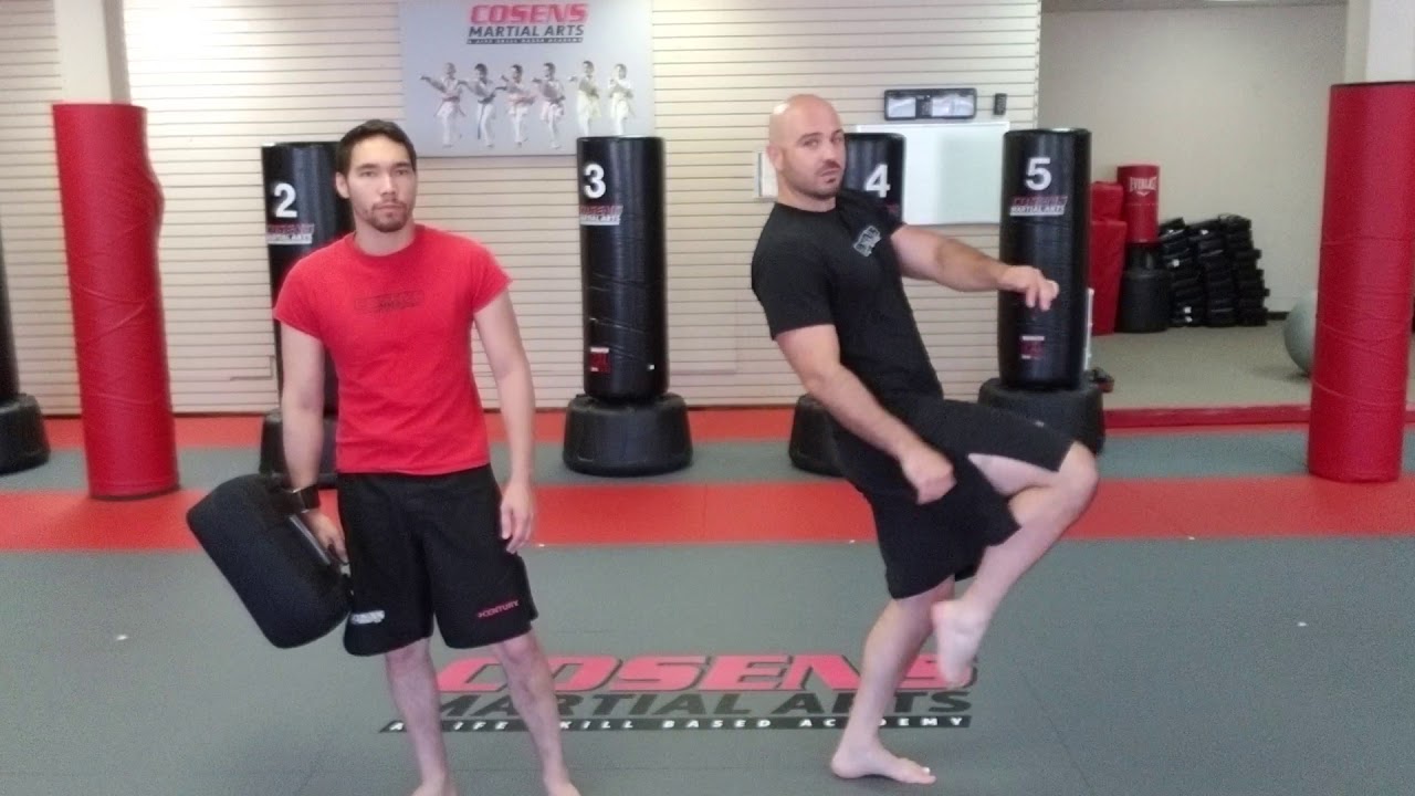 Knees From Clinch (Cosens Martial Arts) YouTube