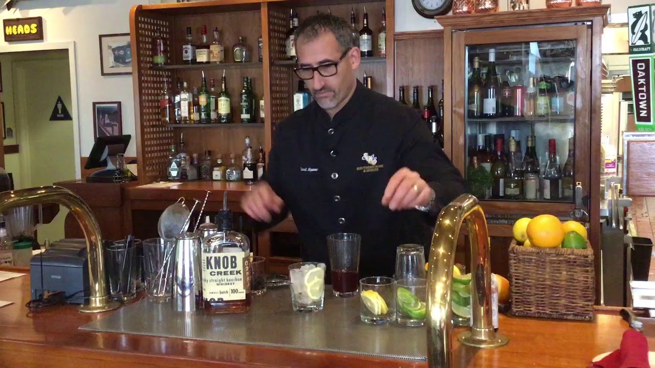 Blueberry Sour Cocktail