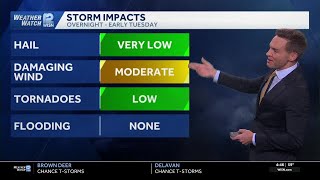 5/18 Tracking rounds of rain and storms across SEWI