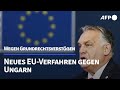 EU-Verfahren gegen Ungarn wegen Grundrechtsverstößen | AFP