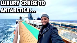 My First Day On A LUXURY Cruise To ANTARCTICA