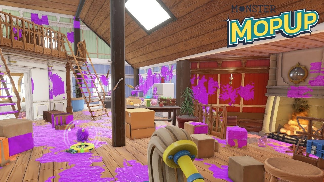 Clearing Away Evidence To Hide From Humans ~ Monster Mop Up