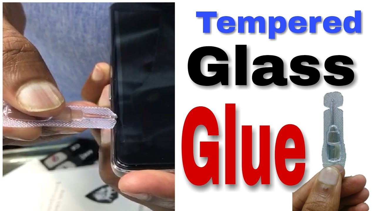 [ Tempered glass glue ] how to use Tempered glass glue YouTube