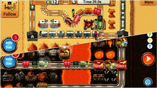 Rail Maze 2 Interesting Gameplay - Train Puzzle Game - Android Gameplay #144 screenshot 3