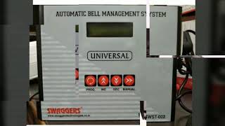 Swaggers Electric timer Bell System for schools, colleges, industrial area etc....