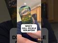 Pickle Goldfish Review! #snacks #snackreview #goldfish #pickle #spicyfood #tastetest #foodreview