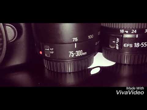 Dslr 1200d 70 300 and 50mm lens