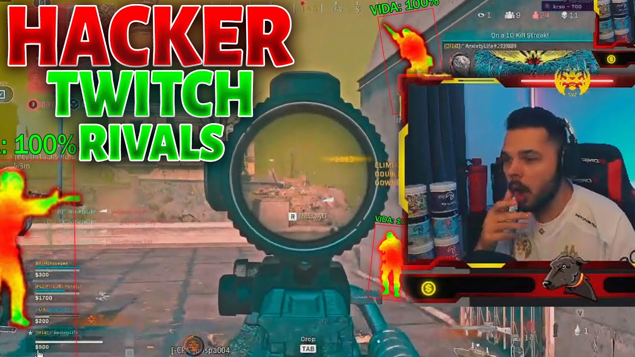 ❌¡PILLADO un HACKER en DIRECTO en la TWITCH RIVALS de EUROPA!❌ *BANEADO de TWITCH*