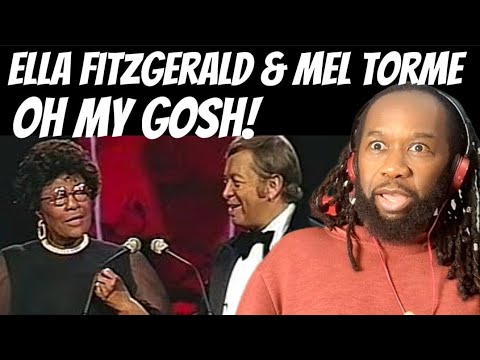 ELLA FITZGERALD AND MEL TORME In incredible Scatting session at the grammies REACTION