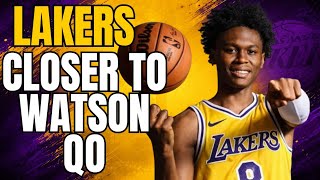LAKERS GETTING CLOSER TO PEYTON WATSON QUALIFYING OFFER!