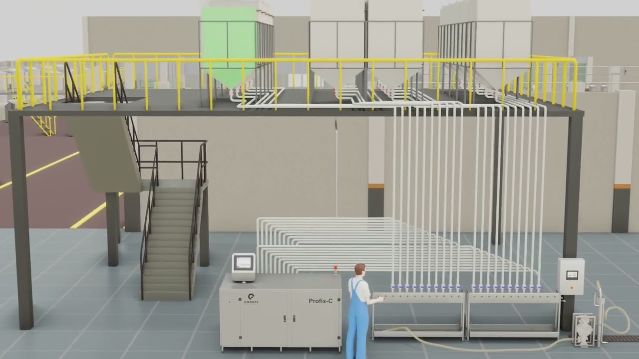 Profix C Liquid Chemical Dosing & Dispensing System From ENMOS Turkey by PT. Dharmatek.