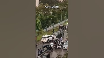 Fortuner Vs Tata Safari Accident Video☠ Fortuner Legender Vs Tata Safari #automobile #attitude #yt